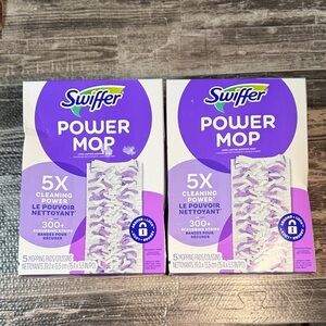 Swiffer Power Mop Refills 2-5 Count Boxes